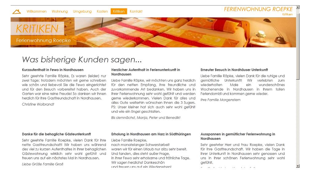 Kundenbewertungen zur Qualitätsdarstellung