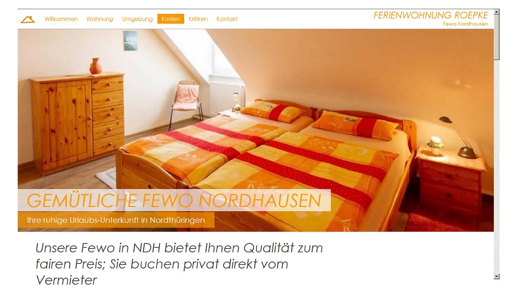 Profi Fotos runden das Gesamtbild der Internetseite ab