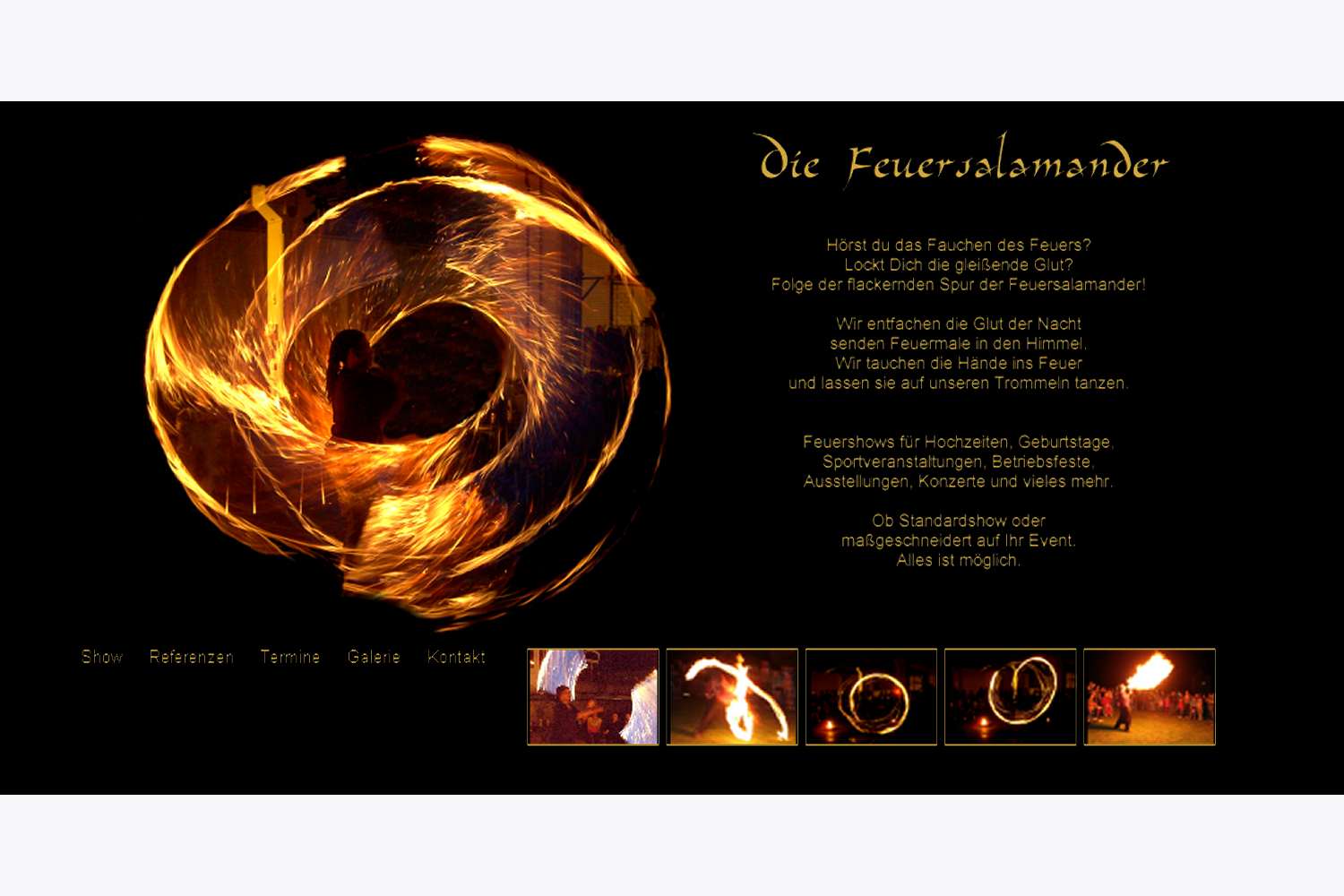 Die Feuersalamander