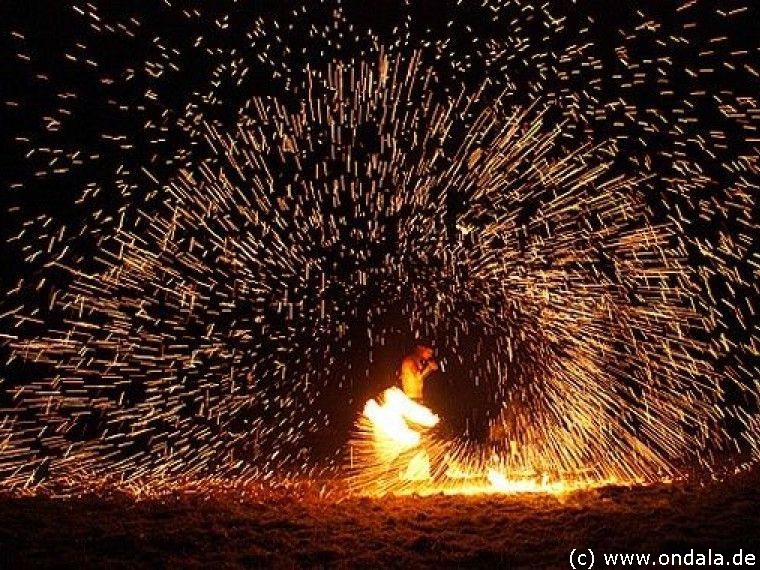 Feuerkünstler aus Hamburg
