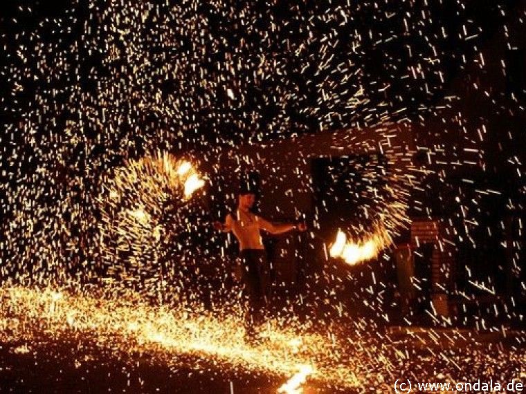 Feuerkünstler aus Hamburg