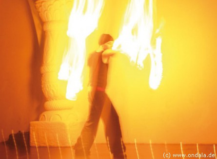 Feuerartisten aus Hamburg