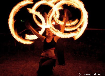 Feuerartisten aus Hamburg