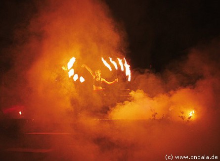Feuerartisten aus Hamburg
