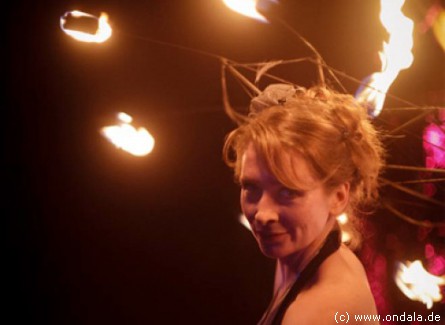 Feuerartisten aus Hamburg