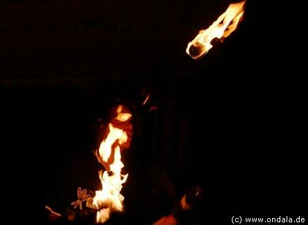Feuerspieler und Gaukler aus Weiden Oberpfalz