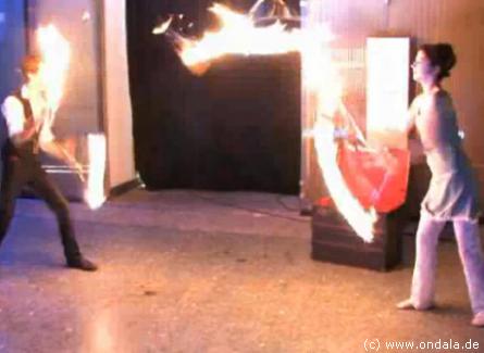 Feuerkünstler aus Berlin
