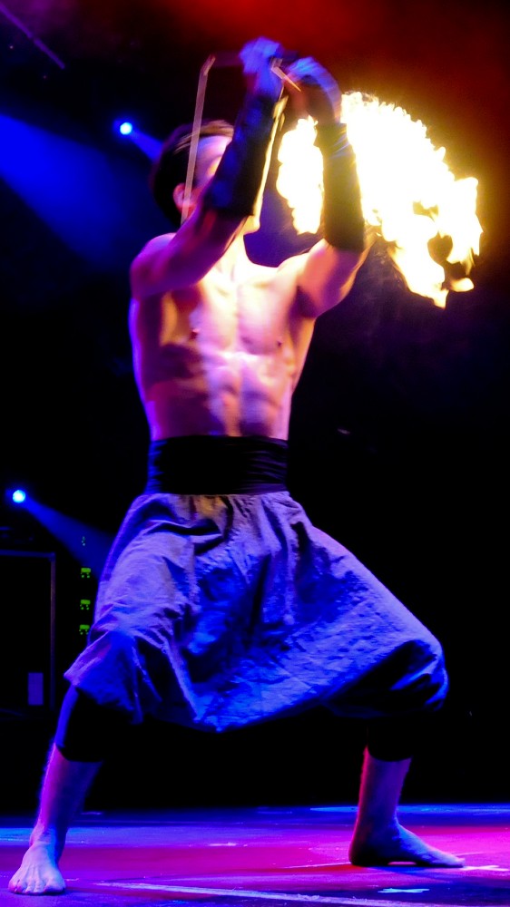 Feuerartisten aus Berlin
