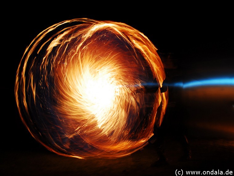 Feuerartisten aus Berlin