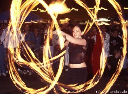 Feuerkünstler aus Wiesbaden