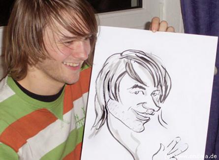 Portrait Karikaturistin Plauen Portrait Karikaturistin Plauen