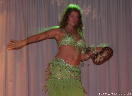 Schlangentänzerin aus Dresden