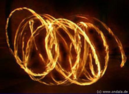 Feuershow aus Neubrandenburg
