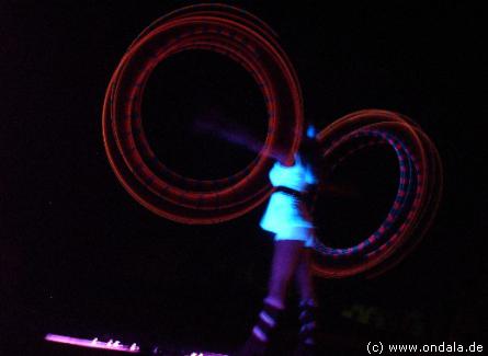 Feuershow aus Neubrandenburg Feuershow aus Neubrandenburg