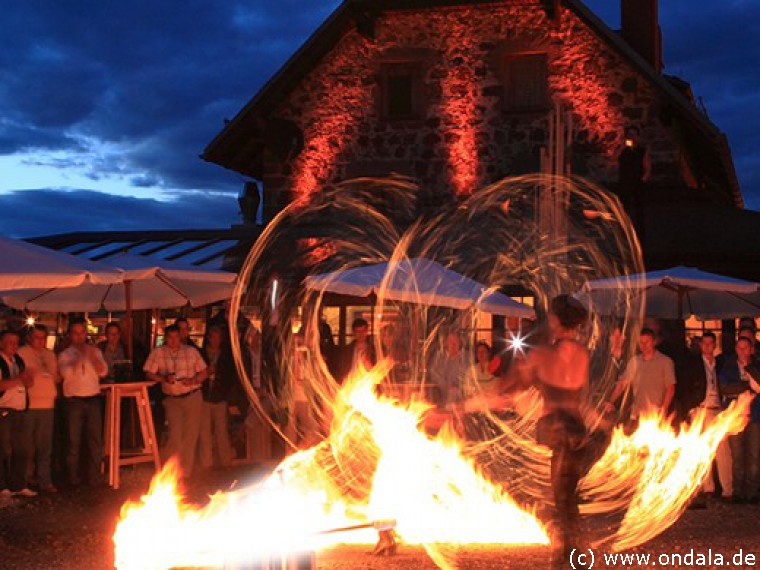 Feuerkünstlerinnen aus Mainz