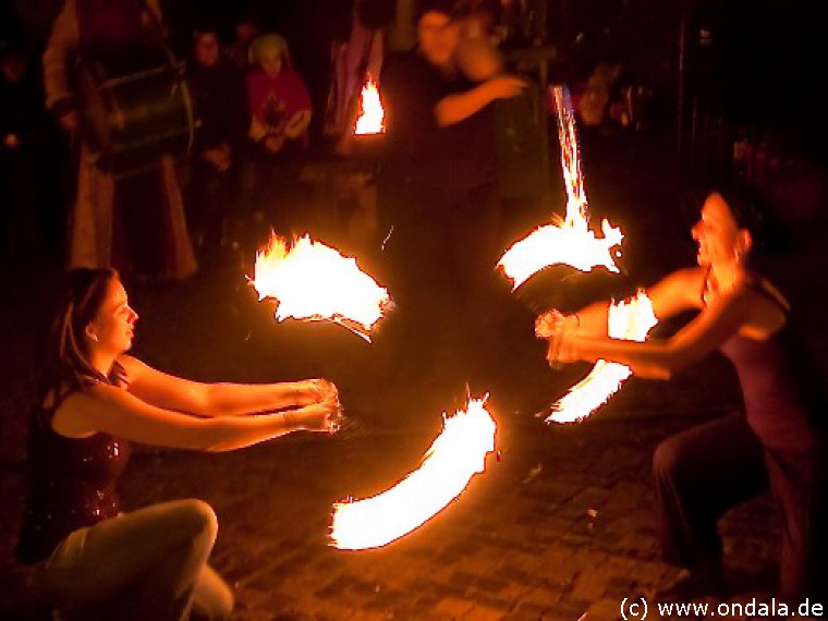 Feuerkünstler aus Neubrandenburg