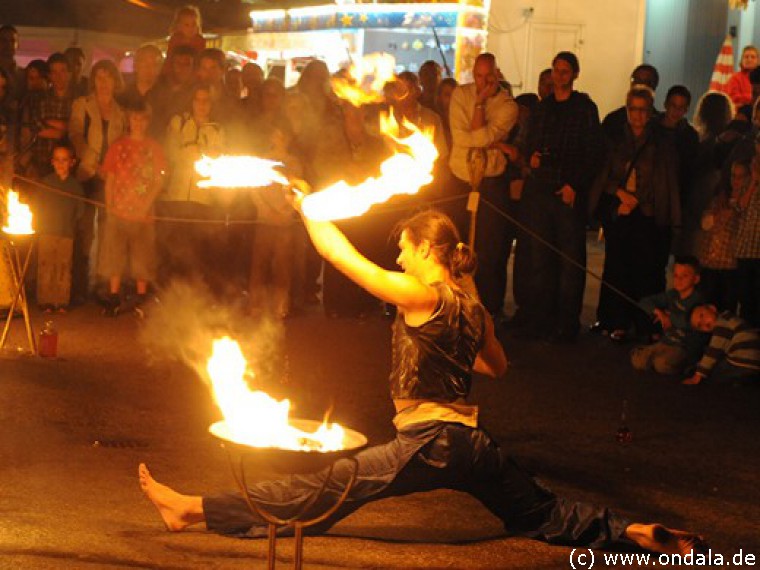 Feuerkünstler aus Neubrandenburg
