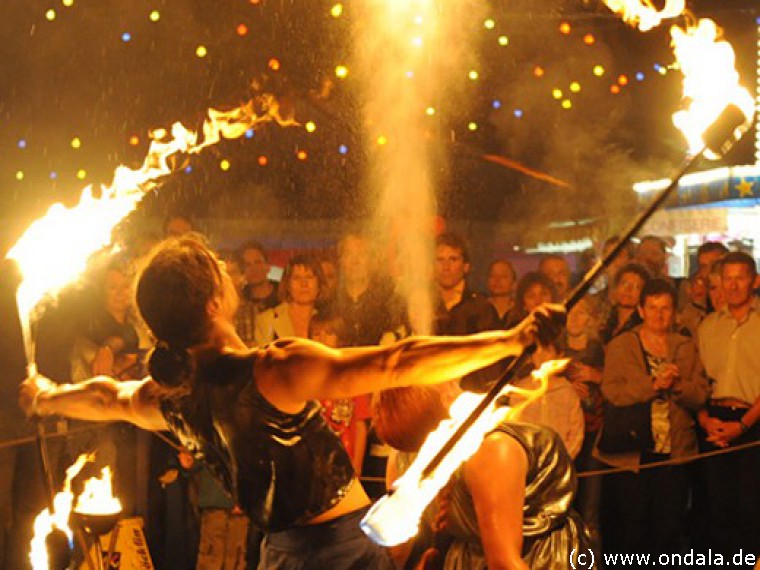 Feuerkünstler aus Neubrandenburg