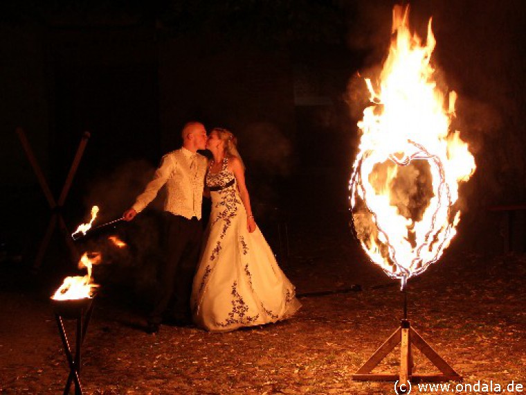 Feuerkünstler aus Neubrandenburg