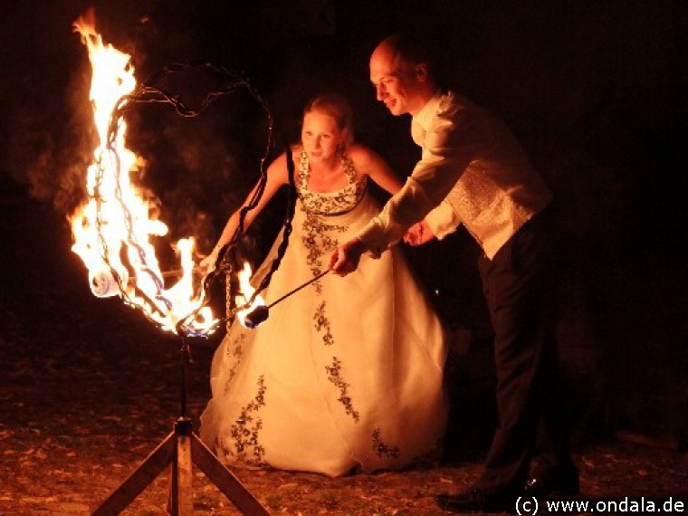 Feuerkünstler aus Neubrandenburg