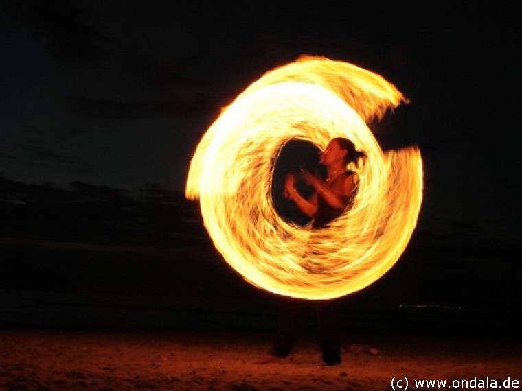 Feuerkünstler aus Neubrandenburg