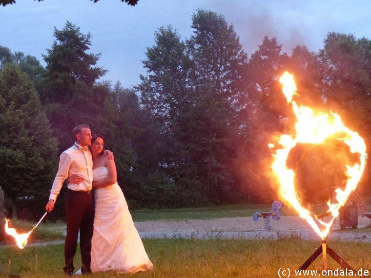 Feuerkünstler aus Neubrandenburg