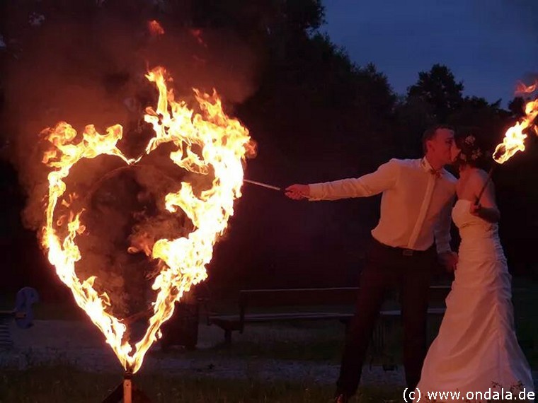 Feuerkünstler aus Neubrandenburg