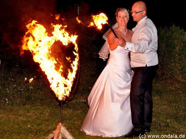 Feuerkünstler aus Neubrandenburg