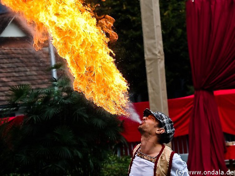 Feuerkünstler aus Neubrandenburg